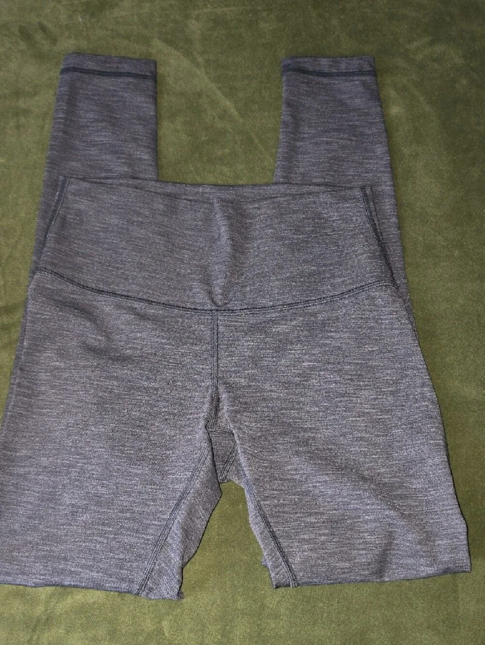 lululemon athletica Heathered Slate Blue High-Rise Leggings